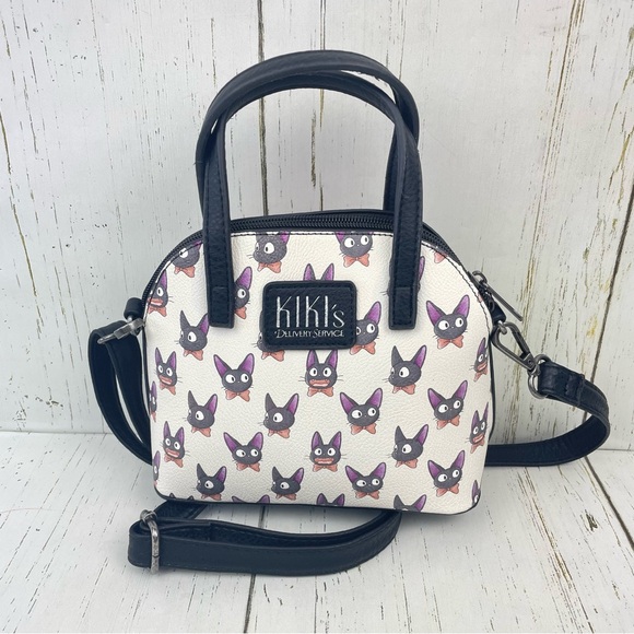 Loungefly Studio Ghibli Kiki’s Delivery Service Jiji Mini Dome Crossbody Bag‎ - Picture 1 of 16